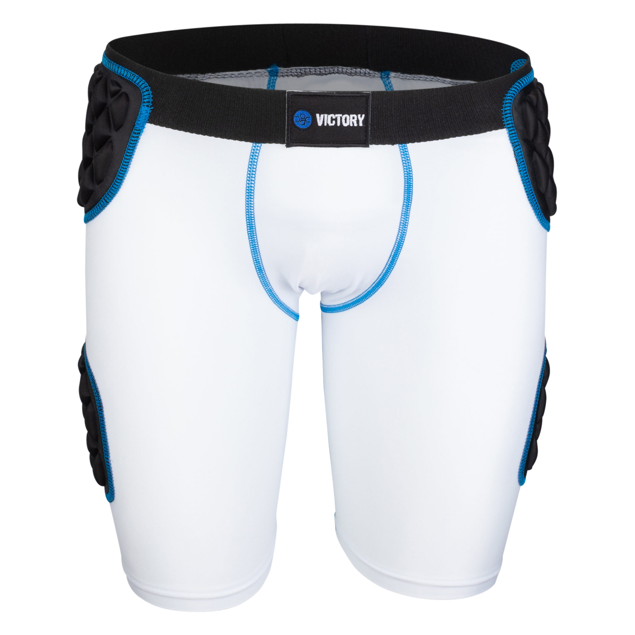 Shorts black pads front